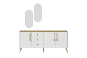 Ralor Konsollbord 180 cm - Vit - Möbler - Bord & matgrupp - Avlastningsbord & sidobord - Konsolbord & hallbord