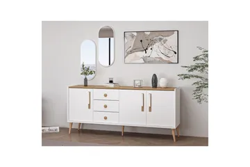 Ralor Konsollbord 180 cm - Vit - Möbler - Bord & matgrupp - Avlastningsbord & sidobord - Konsolbord & hallbord