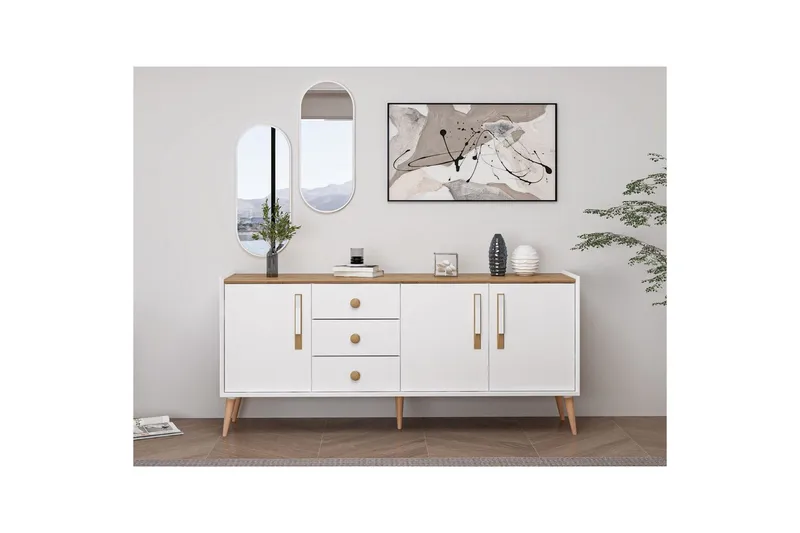 Ralor Konsollbord 180 cm - Vit - Möbler - Bord & matgrupp - Avlastningsbord & sidobord - Konsolbord & hallbord