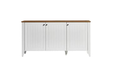 Ranko Konsollbord 150 cm - Mediumfärgat trä/Vit - Möbler - Bord & matgrupp - Avlastningsbord & sidobord - Konsolbord & hallbord