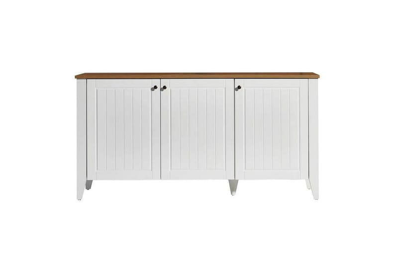 Ranko Konsollbord 150 cm - Mediumfärgat trä/Vit - Möbler - Bord & matgrupp - Avlastningsbord & sidobord - Konsolbord & hallbord