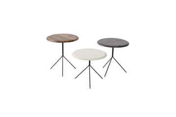 Ranko Satsbord 41 cm - Brun/Cremevit/Antracit - Möbler - Bord & matgrupp - Avlastningsbord & sidobord - Satsbord