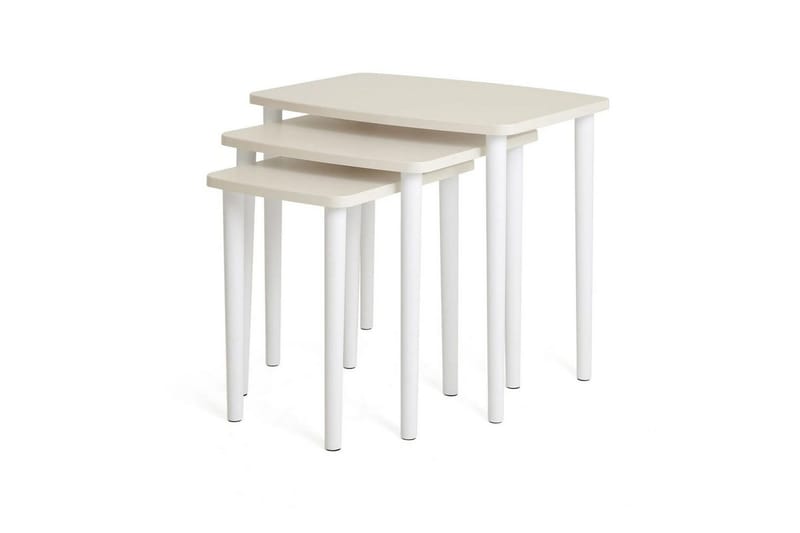 Ranko Satsbord 58 cm - Cremevit - Möbler - Bord & matgrupp - Avlastningsbord & sidobord - Satsbord