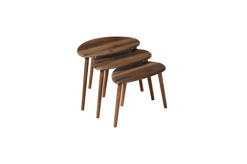 Ranko Satsbord 64 cm - Brun - Möbler - Bord & matgrupp - Avlastningsbord & sidobord - Satsbord