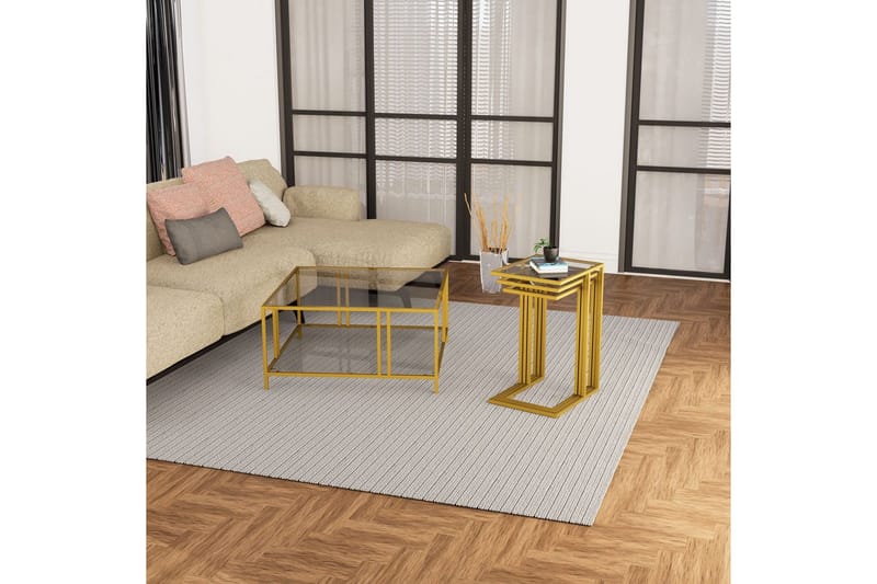 Ransdorp Satsbord 42 cm - Guld - Möbler - Bord & matgrupp - Avlastningsbord & sidobord - Satsbord