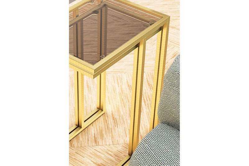 Ransdorp Satsbord 42 cm - Guld - Möbler - Bord & matgrupp - Avlastningsbord & sidobord - Satsbord