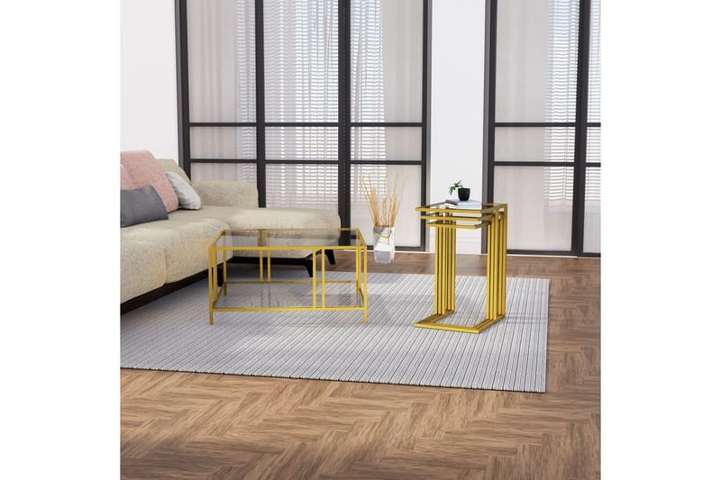 Ransdorp Satsbord 42 cm - Guld - Möbler - Bord & matgrupp - Avlastningsbord & sidobord - Satsbord