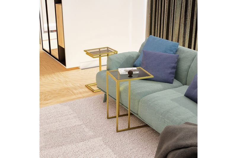 Ransdorp Satsbord 42 cm - Guld - Möbler - Bord & matgrupp - Avlastningsbord & sidobord - Satsbord