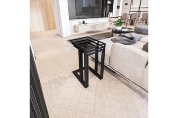 Ransdorp Satsbord 42 cm - Svart - Möbler - Bord & matgrupp - Avlastningsbord & sidobord - Satsbord