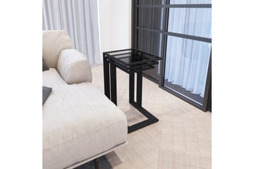 Ransdorp Satsbord 42 cm - Svart - Möbler - Bord & matgrupp - Avlastningsbord & sidobord - Satsbord