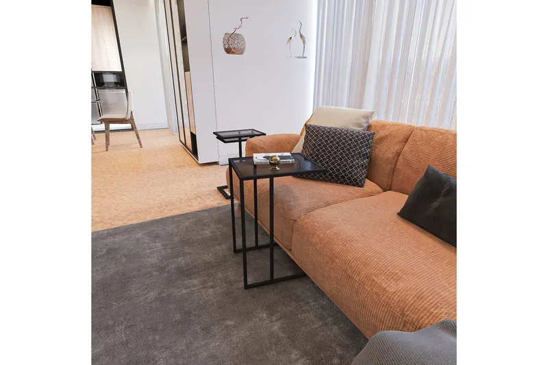 Ransdorp Satsbord 42 cm - Svart - Möbler - Bord & matgrupp - Avlastningsbord & sidobord - Satsbord