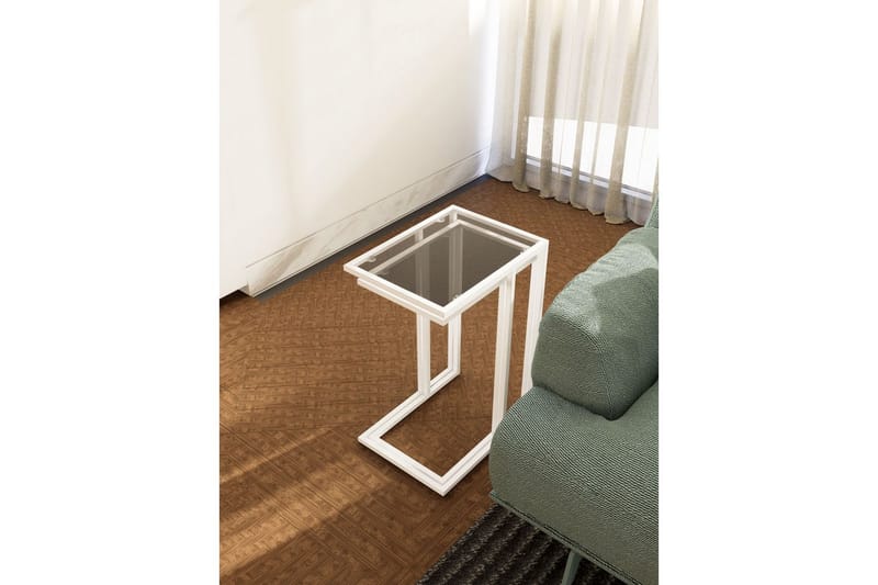 Ransdorp Satsbord 42 cm - Vit - Möbler - Bord & matgrupp - Avlastningsbord & sidobord - Satsbord