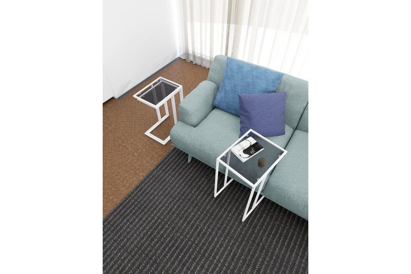 Ransdorp Satsbord 42 cm - Vit - Möbler - Bord & matgrupp - Avlastningsbord & sidobord - Satsbord