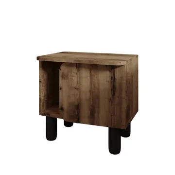 Relento Nattduksbord 50x48,6x30 cm - antik valnöt - Möbler - Bord & matgrupp - Avlastningsbord & sidobord - Sängbord & nattduksbord