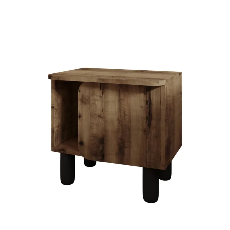 Relento Nattduksbord 50x48,6x30 cm - antik valnöt - Möbler - Bord & matgrupp - Avlastningsbord & sidobord - Sängbord & nattduksbord