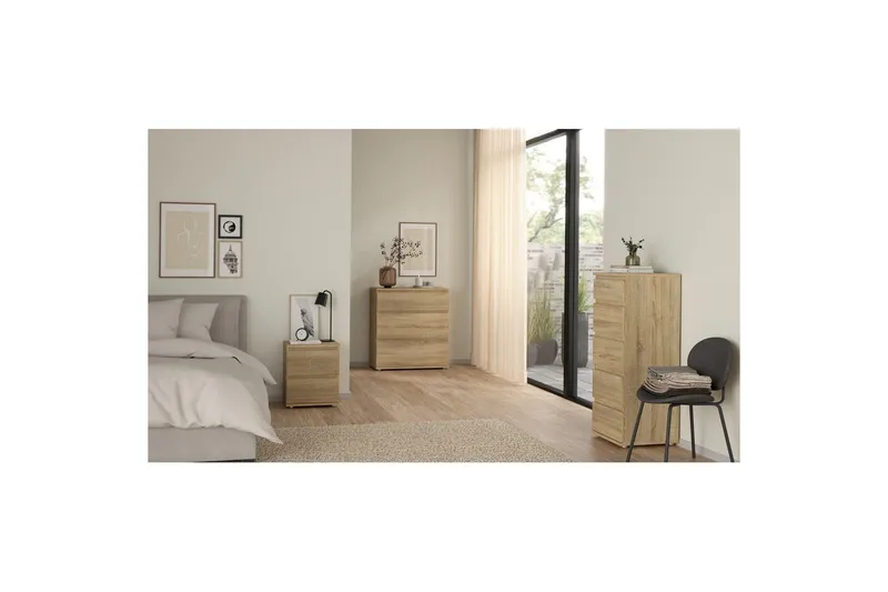 Rengo Sängbord 40,2 cm - Natur - Möbler - Bord & matgrupp - Avlastningsbord & sidobord - Sängbord & nattduksbord