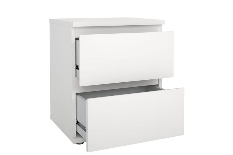Rengo Sängbord 40 cm - Vit - Möbler - Bord & matgrupp - Avlastningsbord & sidobord - Sängbord & nattduksbord