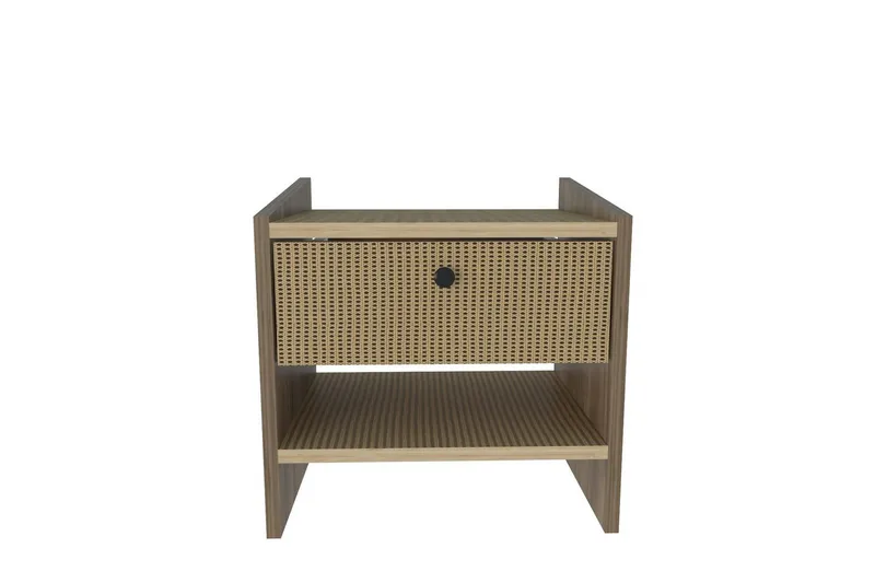 Retzow Sängbord - Valnöt - Möbler - Bord & matgrupp - Avlastningsbord & sidobord - Sängbord & nattduksbord