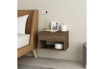 Ribes Sängbord 45 cm - Valnöt - Möbler - Bord & matgrupp - Avlastningsbord & sidobord - Sängbord & nattduksbord