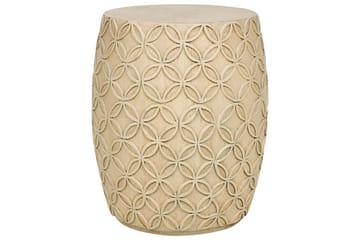 Rigge Sidobord 33 cm - Beige - Möbler - Bord & matgrupp - Avlastningsbord & sidobord - Lampbord & sidobord