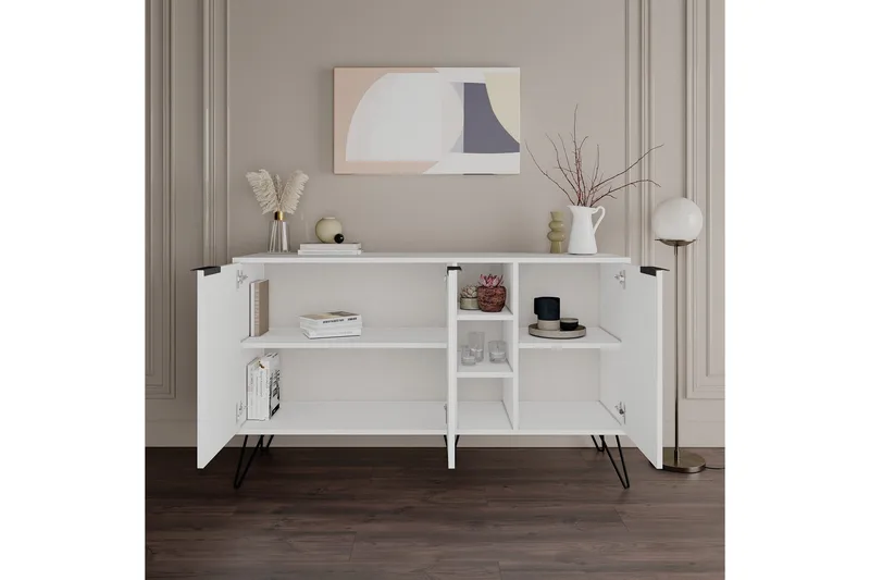 Rinorea Konsollbord 142x83 cm - Vit - Möbler - Bord & matgrupp - Avlastningsbord & sidobord - Konsolbord & hallbord