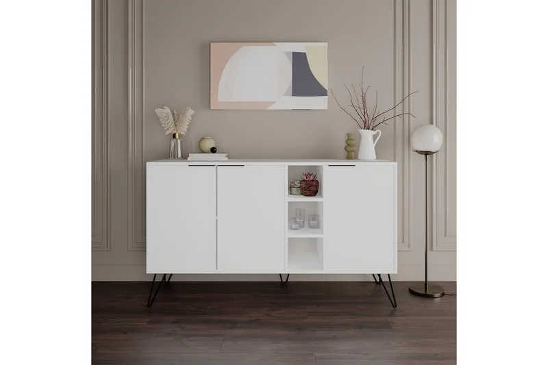 Rinorea Konsollbord 142x83 cm - Vit - Möbler - Bord & matgrupp - Avlastningsbord & sidobord - Konsolbord & hallbord