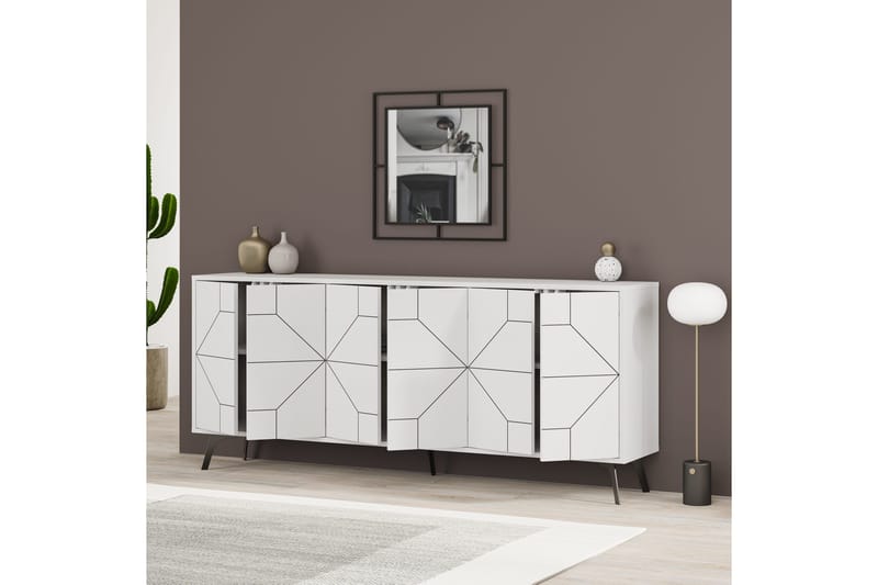 Rinorea Konsollbord 184x77,4 cm - Vit - Möbler - Bord & matgrupp - Avlastningsbord & sidobord - Konsolbord & hallbord