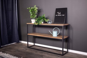 Rise Avlastningsbord 110x30 cm - Svart/Valnöt - Möbler - Bord & matgrupp - Avlastningsbord & sidobord - Lampbord & sidobord