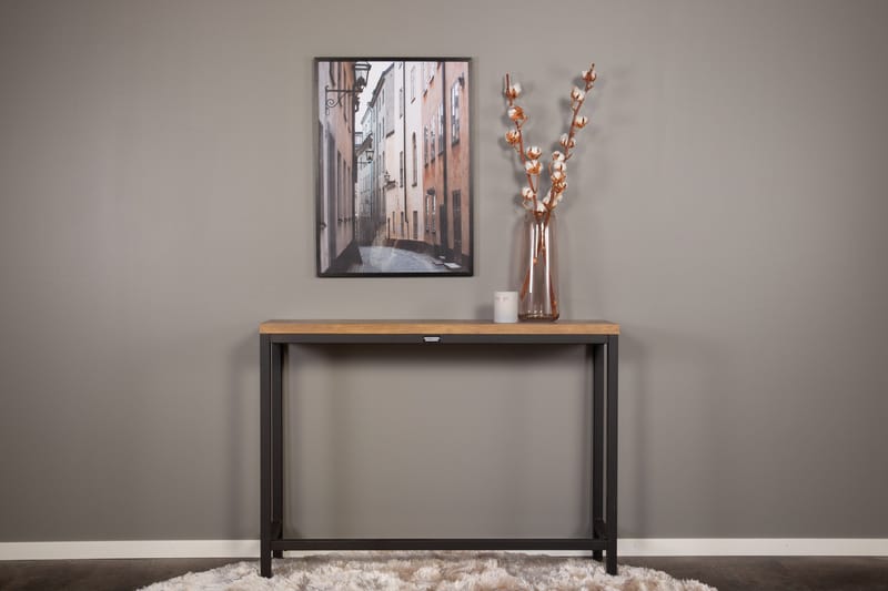 Rise Sidobord 110x30 cm - Svart - Möbler - Bord & matgrupp - Avlastningsbord & sidobord - Lampbord & sidobord