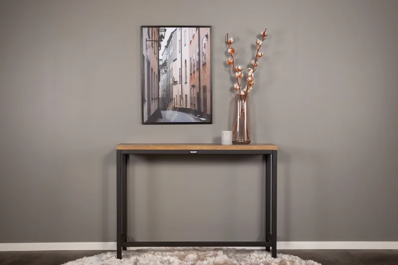 Rise Sidobord 110x30 cm - Svart - Möbler - Bord & matgrupp - Avlastningsbord & sidobord - Brickbord & småbord