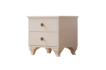 Rivric Sängbord 45 cm - Matt Vit - Möbler - Bord & matgrupp - Avlastningsbord & sidobord - Sängbord & nattduksbord