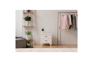 Rivric Sängbord 45 cm - Matt Vit - Möbler - Bord & matgrupp - Avlastningsbord & sidobord - Sängbord & nattduksbord