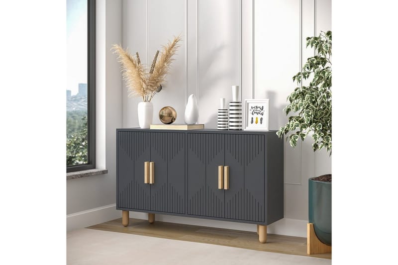 Roger Konsollbord 120 cm - Antracit - Möbler - Bord & matgrupp - Avlastningsbord & sidobord - Konsolbord & hallbord
