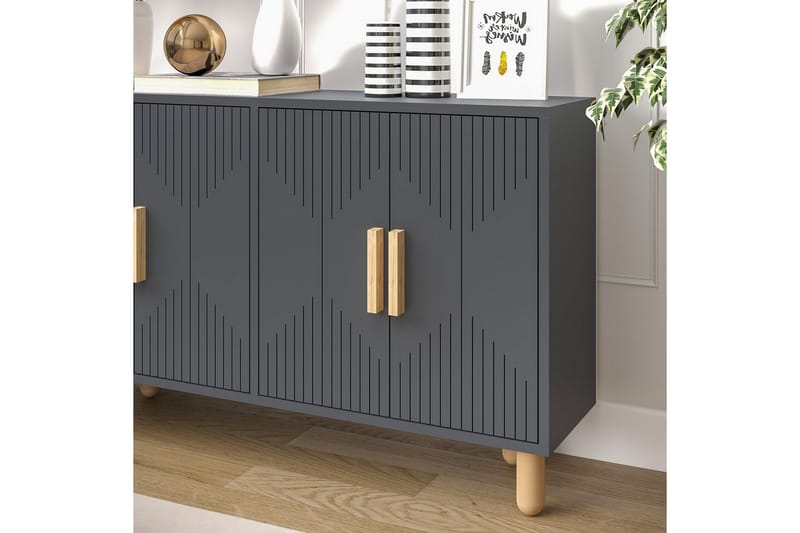 Roger Konsollbord 120 cm - Antracit - Möbler - Bord & matgrupp - Avlastningsbord & sidobord - Konsolbord & hallbord