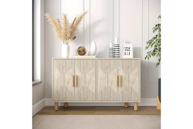 Roger Konsollbord 120 cm - Sand - Möbler - Bord & matgrupp - Avlastningsbord & sidobord - Konsolbord & hallbord