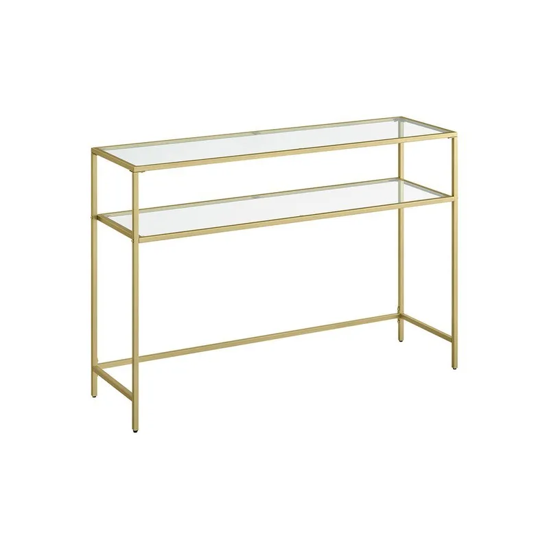 Rovena Byrå 90 cm, Guld/transparent