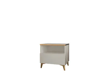 Royston Sängbord 50 cm - Beige - Möbler - Bord & matgrupp - Avlastningsbord & sidobord - Sängbord & nattduksbord