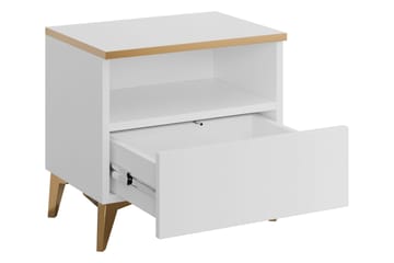 Royston Sängbord 50 cm - Beige - Möbler - Bord & matgrupp - Avlastningsbord & sidobord - Sängbord & nattduksbord