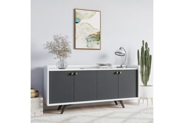 Ruigoord Avlastningsbord 150 cm - Antracit/Vit - Möbler - Bord & matgrupp - Avlastningsbord & sidobord - Konsolbord & hallbord