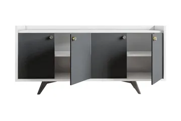 Ruigoord Avlastningsbord 150 cm - Antracit/Vit - Möbler - Bord & matgrupp - Avlastningsbord & sidobord - Konsolbord & hallbord