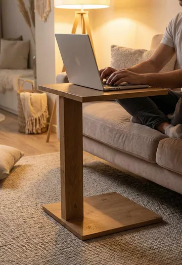 Rumira Sidobord 35 cm - Ek - Möbler - Bord & matgrupp - Avlastningsbord & sidobord - Piedestal & blompiedestal