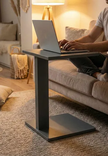 Rumira Sidobord 35 cm - Grå - Möbler - Bord & matgrupp - Avlastningsbord & sidobord - Piedestal & blompiedestal