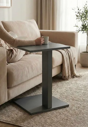 Rumira Sidobord 35 cm - Grå - Möbler - Bord & matgrupp - Avlastningsbord & sidobord - Piedestal & blompiedestal