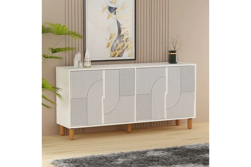 Ruvan Konsollbord 150 cm - Vit - Möbler - Bord & matgrupp - Avlastningsbord & sidobord - Konsolbord & hallbord