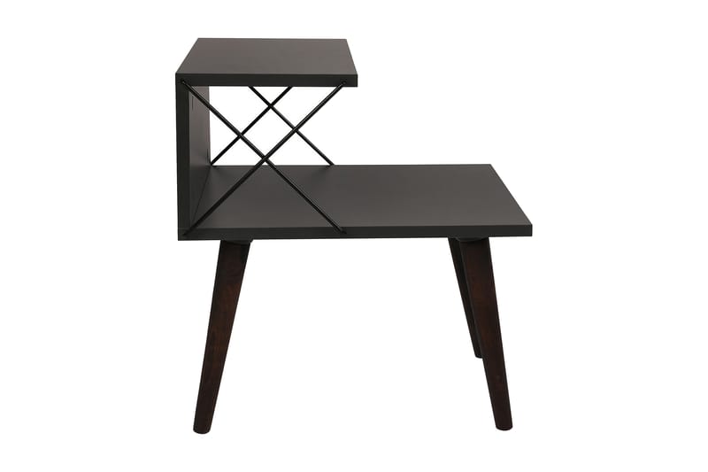 Sängbord Ashlanna 50 cm - Antracit - Sängbord & nattduksbord