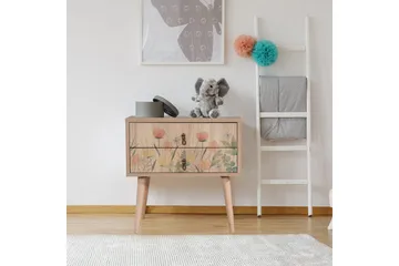 Bertoaria Sängbord 60x40 cm Brun - Hanah Home - Möbler - Bord & matgrupp - Avlastningsbord & sidobord - Sängbord & nattduksbord