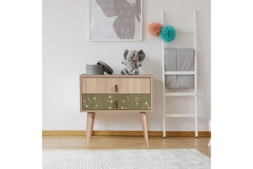 Bertoaria Sängbord 60x40 cm Brun - Hanah Home - Möbler - Bord & matgrupp - Avlastningsbord & sidobord - Sängbord & nattduksbord