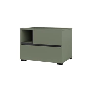 Sängbord Cross S med 2 lådor - Grön - Möbler - Bord & matgrupp - Avlastningsbord & sidobord - Sängbord & nattduksbord