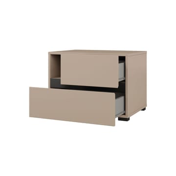 Sängbord Cross S med 2 lådor - Kongo - Möbler - Bord & matgrupp - Avlastningsbord & sidobord - Sängbord & nattduksbord