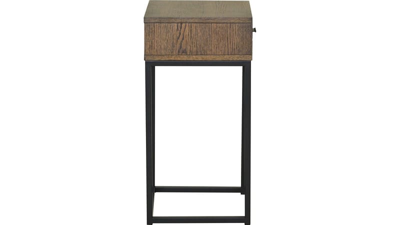 Sängbord Eiknor 60 cm - Brunlackad ek - Möbler - Bord & matgrupp - Avlastningsbord & sidobord - Sängbord & nattduksbord